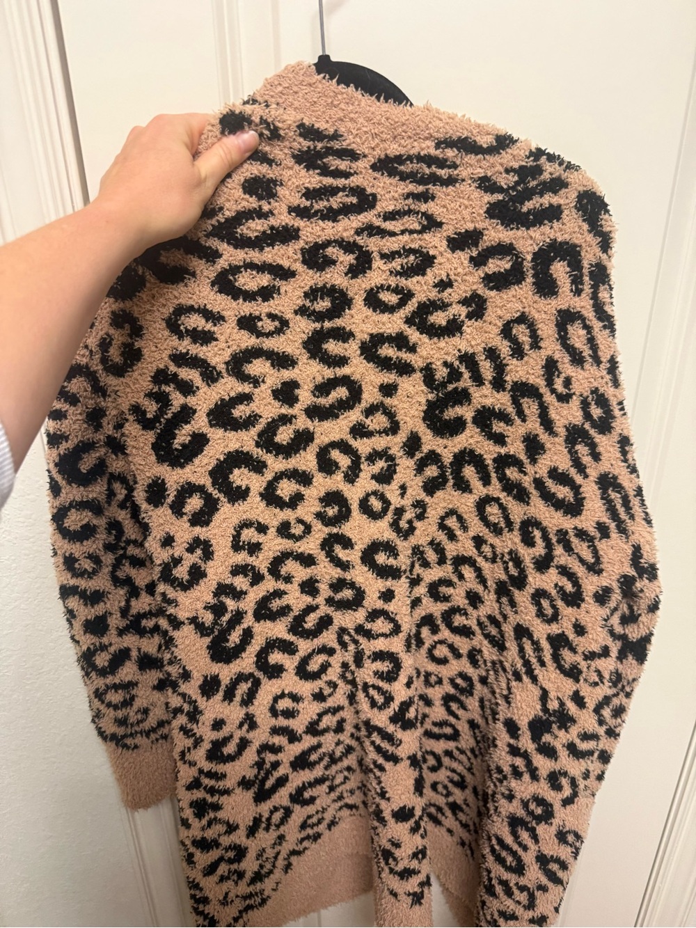 Time and tru Leopard cardigan